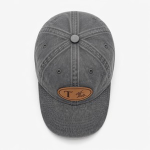 Gorra de béisbol vintage de mezclilla lavada con logo personalizado T&L impreso por transferencia térmica, de 6 paneles, estilo hip hop, con hebilla de un solo botón, al por mayor. - Product Image 6