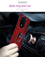 Compatible avec S21 Ultra/A42/M51, design blindé, matériau PC, antichoc, résistant aux chutes, coque de protection pour téléphone en moulage par injection
