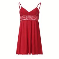 Robes de nuit sexy et confortables en dentelle à fines bretelles pour femmes grandes tailles – Idéales pour l'été et comme sous-vêtements féminins