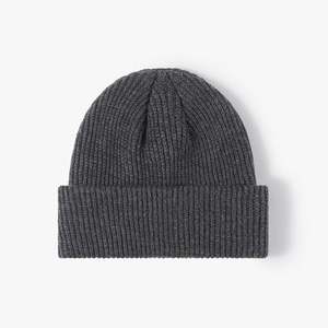 Herbst-Winter-Stil Ohrenschutz Doppellagige Warme Verdickte Gestrickte Leichte Strickmütze Ohne Krempe Wollmütze - Product Image 6