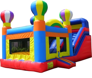 Château gonflable commercial de qualité supérieure avec toboggan et structure d'escalade pour enfants, idéal pour les fêtes en plein air et la <span class=keywords><strong>location</strong></span> commerciale - Product Image 1