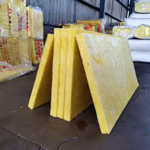 Modern Fireproof <strong>Insulation</strong> Glass Wool Board Heat Reflective Aluminum Foil Finish Cover 50mm Glass Fiber Wool <strong>Insulation</strong> Panel - Product Image 1