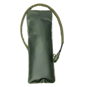 Bolsa de Hidratación de 3L, Bolsa de Agua de EVA, Verde Militar, para Campismo, Senderismo, Ciclismo, Sistema de Bebida para Mochila - Product Image 1