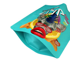 <span class=keywords><strong>Mega</strong></span> Personalizzato Stampato Zip Top Mylar Borse Odore Prova di Sacchetti di Imballaggio di Plastica Per Alimenti - Product Image 6