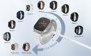 كابل شحن مغناطيسي سريع محمول USB-A للساعات الذكية مصنوع من مادة ABS - Product Image 6