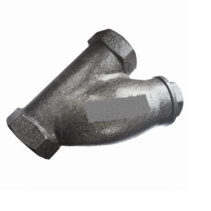 Cast <b>Iron</b> Y-Type Strainer Oil Pressure185psig Screwed Female Threads Size 2Inch Max. Working Temp 220C C-Way High Quality - Product Image 1