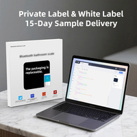 LCD Digitale Körperanalysewaage Schlanke Rechteckige Bluetooth-App Gewichts-BMI-Wasser-Monitor für Persönliches Fitness-Tracking