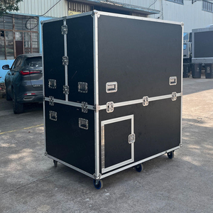 Portable Folding P4 LED Digital Signage Cabinet With Flight Case SDK Safety Lock Shockproof Pad For Indoor Commercial Use - Product Image 6