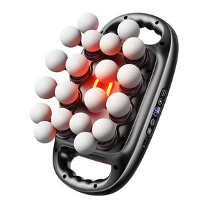 Fabrik-Großhandel <span class=keywords><strong>Mini</strong></span> Leistungsstarke 16-Kopf Faszienpistole Massage-Vibrator Bürstenmotor 1200-3200 U/min Hochgeschwindigkeit zur Körperentspannung - Product Image 1