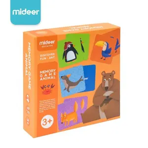 MIDEER Kartu Memori Permainan untuk Anak-anak, Hadiah Mainan Edukasi Usia Dini Interaktif untuk Anak-anak MD2032