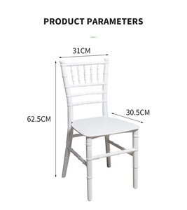 Set di Sedie Impilabili Trasparenti in Plastica per Bambini - Sedia Moderna per Hotel, Eventi, Soggiorno <span class=keywords><strong>e</strong></span> Uso Ospedaliero, Bianca - Product Image 4