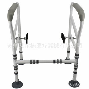 Barra de Apoyo para Inodoro RAGON-IEC Longshizhou, Capacidad de 150 Kg, Antideslizante, Plegable, para Personas Mayores y con Discapacidad, Uso Doméstico - Product Image 1