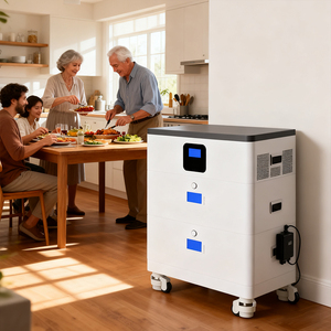 ระบบพลังงานแสงอาทิตย์สำหรับบ้านแบบไฮบริด All-In-One Split 5KW 10KWh  แบบต่อพ่วงได้  IP54 พร้อมแบตเตอรี่เก็บพลังงาน ZLWM-A-AZ-021 Lifepo4 - Product Image 1