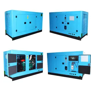 High Power Genset 210KW 260KVA Slient Diesel Electric Generator Set Soundproof Type Open Type with Brand Engine for Hospital