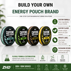 ผู้ผลิตซองกาแฟคาเฟอีนเพิ่มพลังงานแบบ OEM/ODM |   ซองพลังงานกัวรานาแบรนด์ส่วนตัว |   ตัวอย่างอาหารเสริมแบบไม่มีนิโคตินสำหรับขายส่ง - Product Image 5