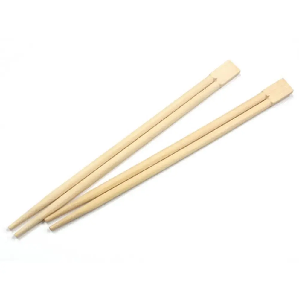 Wholesale Eco-Friendly Bamboo Chopsticks Twin Disposable Sushi Flatware with Customized Logo and OPP Packaging