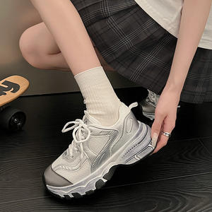Niche Women's <b>Shoes</b> Chunky Platform Dad <b>Shoes</b> 2025 Summer New <b>Style</b> Fashionable Casual Sports <b>Shoes</b> - Product Image 3