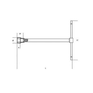 BETA - 009500008 Clés à six pans creux à poignée en T (multipack)-EAN 8014230038117 CLÉS T-HANDLE CLÉS HEXAGONALES - Product Image 2