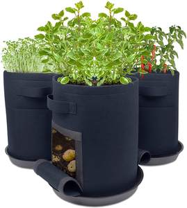 Bolsa para cultivo de patatas, macetero para plantas, granja, jardín, bolsas para cultivo de patatas, 15 galones para vegetales - Product Image 5