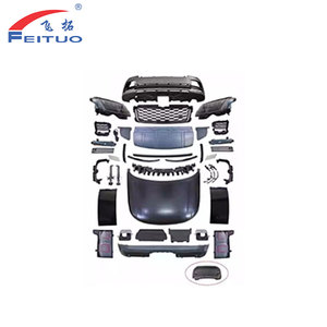 Kit de Parachoques y Faros Delanteros para <span class=keywords><strong>Land</strong></span> <span class=keywords><strong>Rover</strong></span> <span class=keywords><strong>Range</strong></span> <span class=keywords><strong>Rover</strong></span> Vogue/<span class=keywords><strong>Sport</strong></span> 2013-2017, Actualización al Estilo <span class=keywords><strong>2022</strong></span>, Piezas de Modificación - Product Image 2