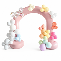 Arche de guirlande de ballons gonflables en PVC réutilisable personnalisée pour la décoration de mariage, de fête ou d'événement