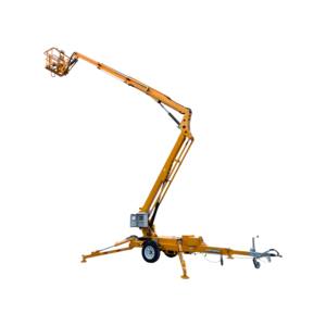 Elevador Tipo Spider com Nivelamento Automático e Altura de Plataforma de 22m e Alcance de 20m para Manutenção de Iluminação Pública e Trabalho Aéreo - Product Image 1