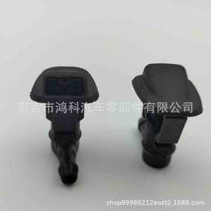 Buse de lave-glace en forme d'éventail montée sur le capot, 68164356AB, pour Jeep Wrangler JK 2013 2017, en plastique, mécanique - Product Image 2