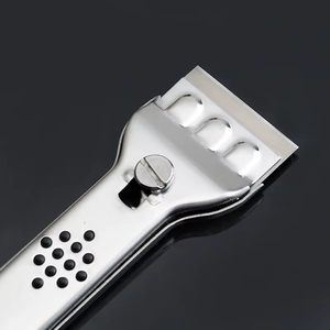 Herramienta Raspadora para Barbacoa con Agarre Antideslizante y Cuchillas Reemplazables para Limpieza <span class=keywords><strong>de</strong></span> Barbacoas, Placas Vitrocerámicas, Hornos, Pisos, Azulejos y Vidrio - Product Image 4