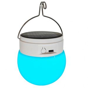 Bombilla LED Solar RGB Recargable IP65 para el Hogar y Exteriores, Iluminación de Emergencia para Camping con Cuerpo de Lámpara de ABS - Product Image 2