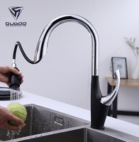 Robinet de cuisine en laiton avec capteur de mouvement commercial, nouvelle idée, robinet de lavabo escamotable