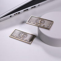 Etiqueta de logotipo personalizado de fundición de Metal para muebles, placa de logotipo de latón antiguo de alta gama, placa de etiqueta de metal para muebles