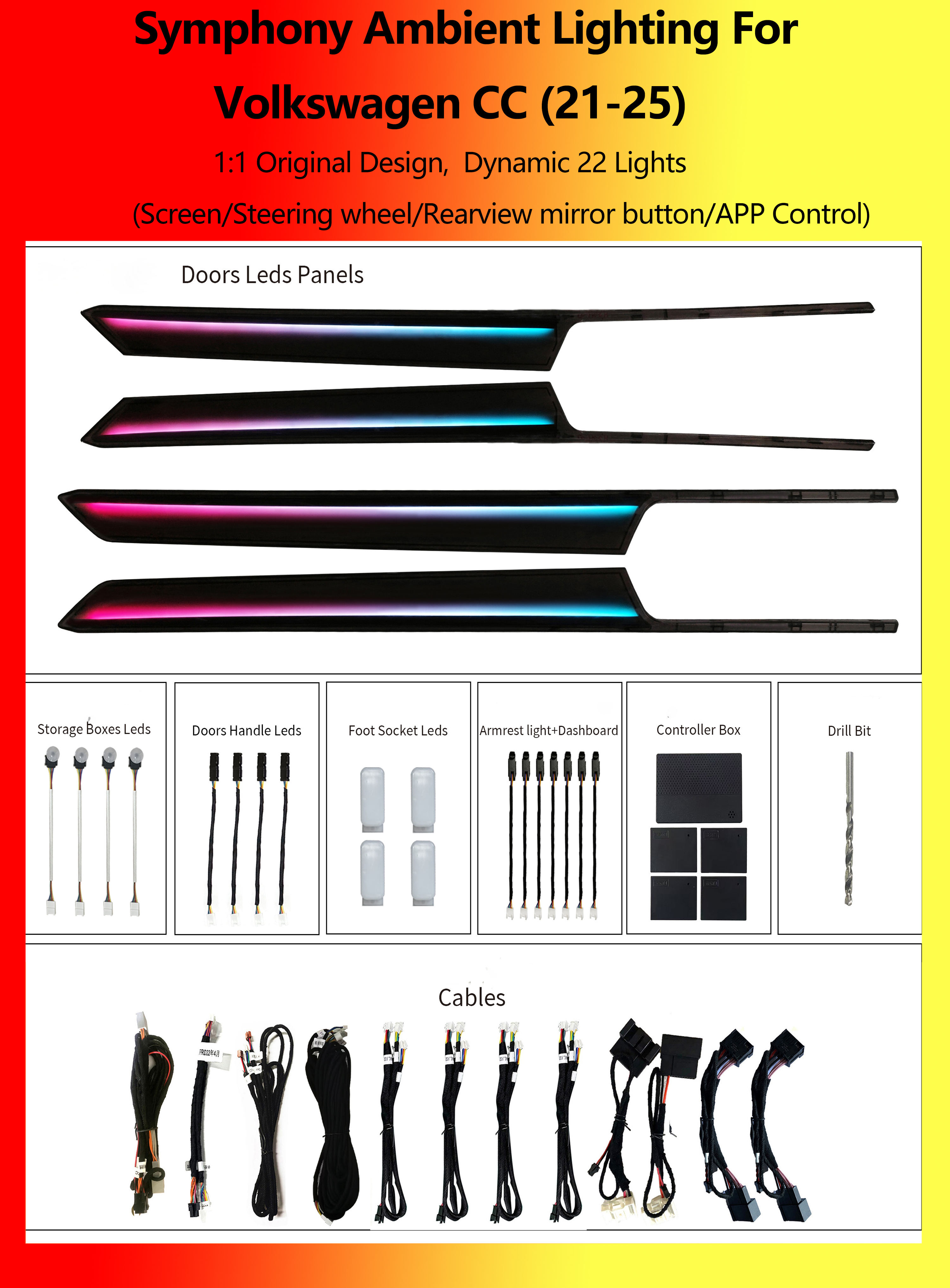 Volkswagen CC Dynamic Symphony 22 Lights