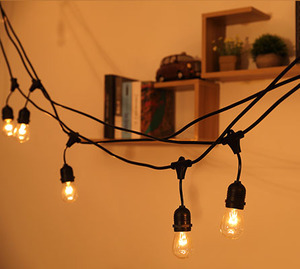 Đèn Treo Lễ Hội Ngoài Trời Thương Mại 100M 48ft Nhà Máy Với Bóng Đèn LED Hình Cầu 2W <span class=keywords><strong>E27</strong></span> Đèn Dây Cho Quán Rượu Sân Trong - Product Image 5