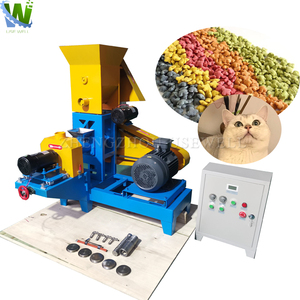 เครื่องผลิตอาหารเม็ดสำหรับสัตว์เลี้ยงแบบลอยเครื่องผลิตอาหารเม็ดสำหรับปลาสายการผลิตแบบเต็มรูปแบบเครื่องทำอาหารสุนัข - Product Image 1