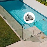 Charnière à ressort moderne de haute qualité en acier inoxydable 316, résistante à la rouille et à l'eau, installation facile, murale, pour balcon, escalier, villa/hôtel