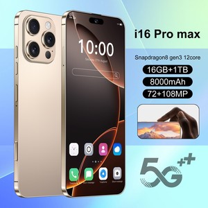 I16 PROMAX Sistema operativo Android Teléfonos inteligentes con pantalla transparente y cámara Procesador rápido 4000mAh Tarjeta SIM dual - Product Image 2