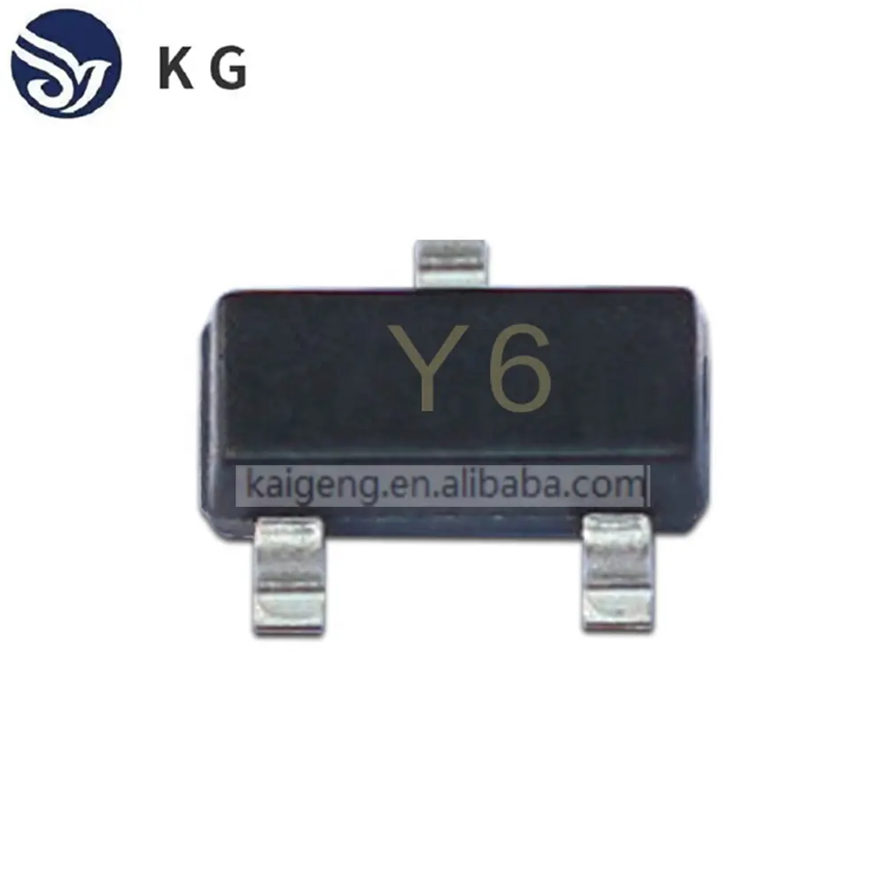 BZX84C18 Manufacturer directly BZX84C18 SOT-23 printing Y6 18V strips zener diode BZX84C18