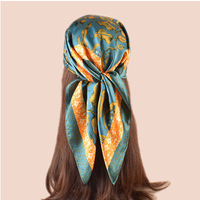 BSBH Foulard Carré de Luxe Personnalisé en Soie Polyester 70cm – Accessoire Tête et Cou de Haute Qualité