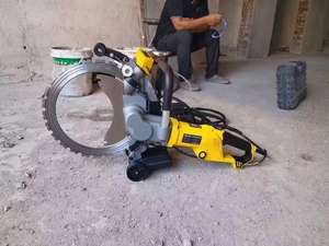 Tiecheng AC8400 Machine de scie à anneau électrique à haute fréquence 220V 400mm 16 \ "lame de scie pour la coupe de mur en béton noyau de moteur Durable - Product Image 2
