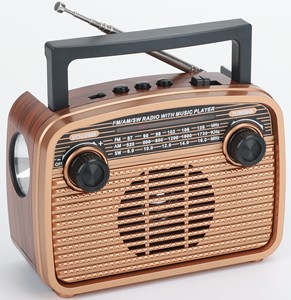 Dongguan RX-BT32S Portable Retro Home <span class=keywords><strong>Radio</strong></span> Speaker Wireless Vintage Torch Light <span class=keywords><strong>Rechargeable</strong></span> <span class=keywords><strong>USB</strong></span>/TF/FM/AM/SW Caractéristiques Plastique - Product Image 5