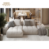 Ensemble de meubles de salon de luxe, canapé, table basse, chaise, service de personnalisation complet pour toute la maison, pour villa moderne