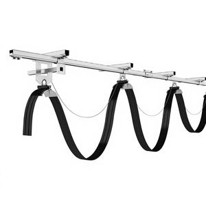 Système de câbles festonnés en aluminium robuste pour grues EOT, rails en I, gestion des câbles résistante à la corrosion, poids lourd, fabrication CMK - Product Image 1
