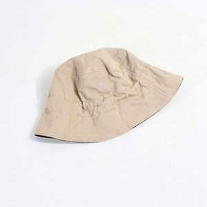 Sombrero de Pescador Japonés de Alta Calidad, Transpirable, de Algodón y Lino, de Doble Cara, para Mujer, Estilo Retro, Color Sólido, para Viaje - Product Image 2