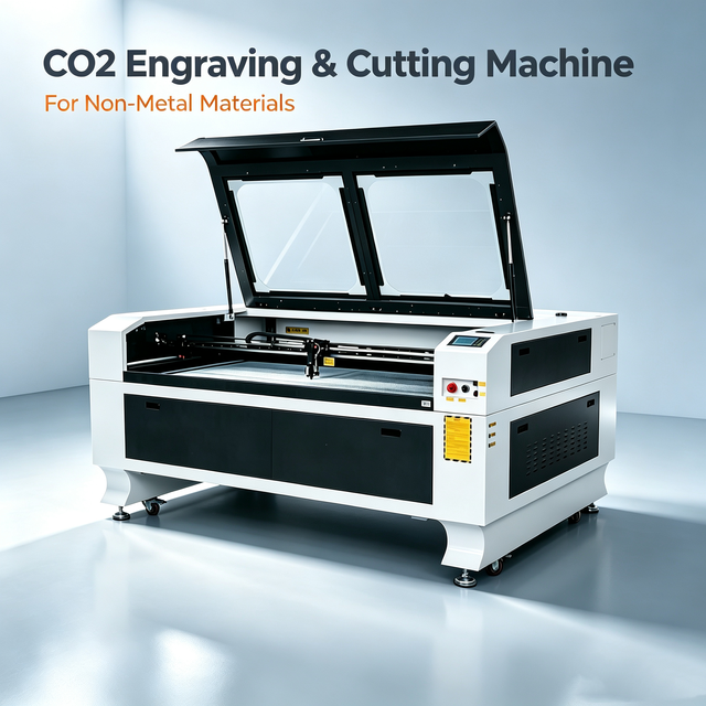 Desktop CNC CO2 Laser Engraver and Cutting Machine Non-Material Laser Processing Machine for Small Business Production