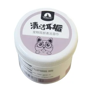 ECO Friendly Pet Cats Dogs Eyes Ears Paws Cleaning Wipes OEM Pet Wet Wipes