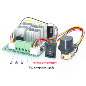 15a <span class=keywords><strong>dc</strong></span> 5v-36v 12v 24v 3V 3-פאזה <span class=keywords><strong>dc</strong></span> vrusless מנוע <span class=keywords><strong>pwm</strong></span> מהירות בקר נהג cw/cccw 0-100% מודול מתג הפיך - Product Image 4