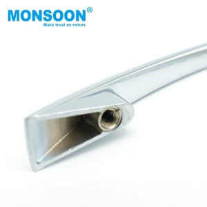 Minimalist Design Furniture Kitchen Cabinet Door <b>Pull</b> Handle Hidden Zinc Alloy Lever 96mm Wardrobe Handle <b>for</b> Hotel - Product Image 3