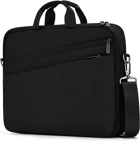 Estuche de transporte para almacenamiento de viaje para computadora para hombre, maletines impermeables de poliéster duraderos para portátil para Unisex