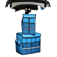 Boîte de rangement pliable pour coffre de voiture, de haute qualité, souple, pliable, avec logo personnalisé, en polyester, universelle