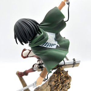 <span class=keywords><strong>ARTFX</strong></span>-Figurine Attack J Rivaille Ackerman Shingeki No Kyojin, figurine de poupée, jouets d'anime, 2 styles, 29cm - Product Image 5